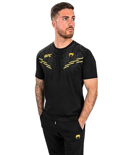 Venum Men's Standard UFC Adrenaline Replica Short-Sleeve T-Shirt Gold
