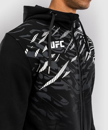 Venum Men's Replica Zip Hoodie, Black