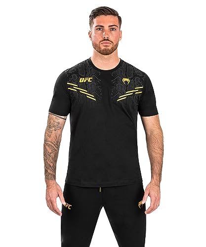 Venum Men's Standard UFC Adrenaline Replica Short-Sleeve T-Shirt Gold