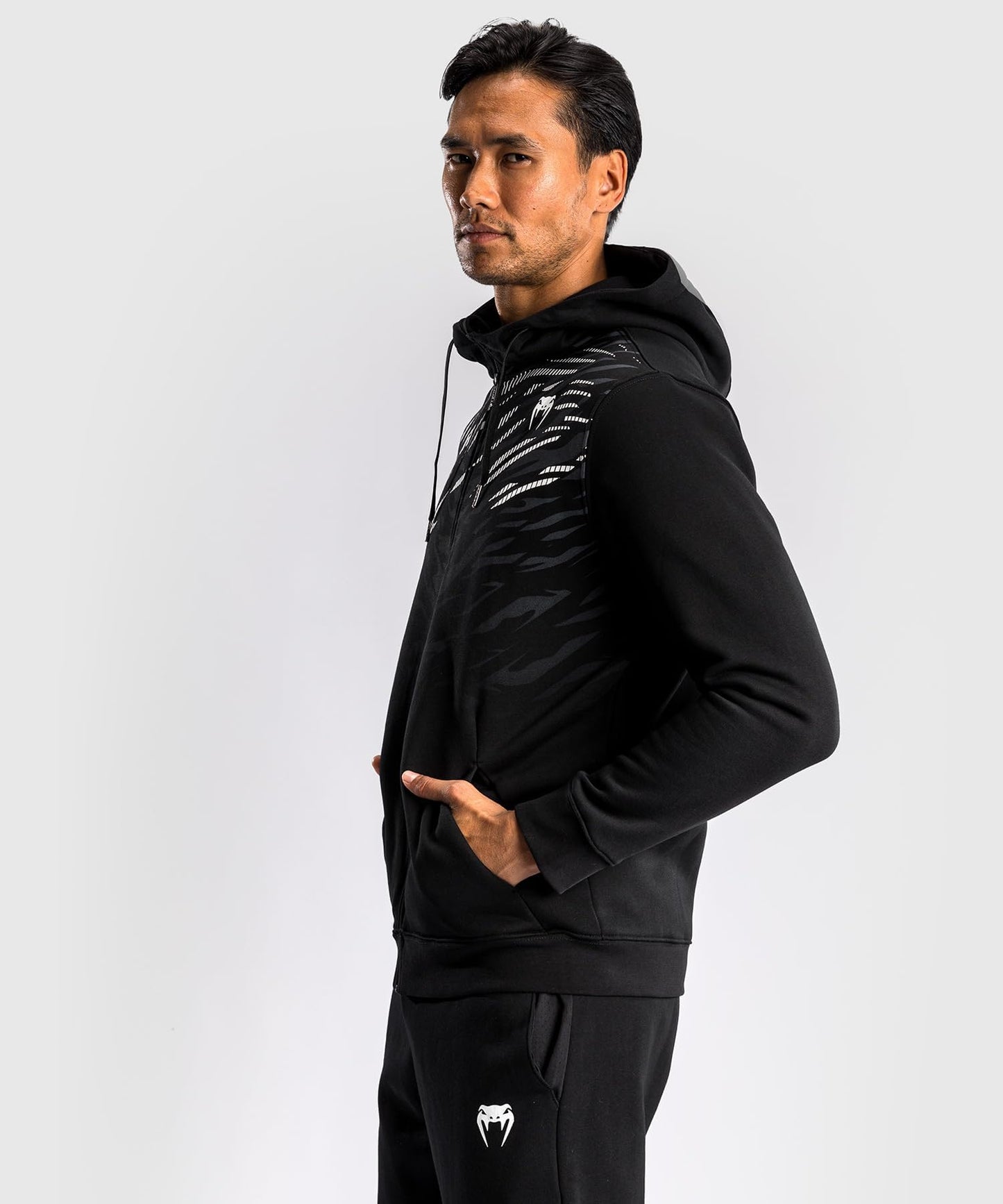 Venum Men's Replica Zip Hoodie, Black