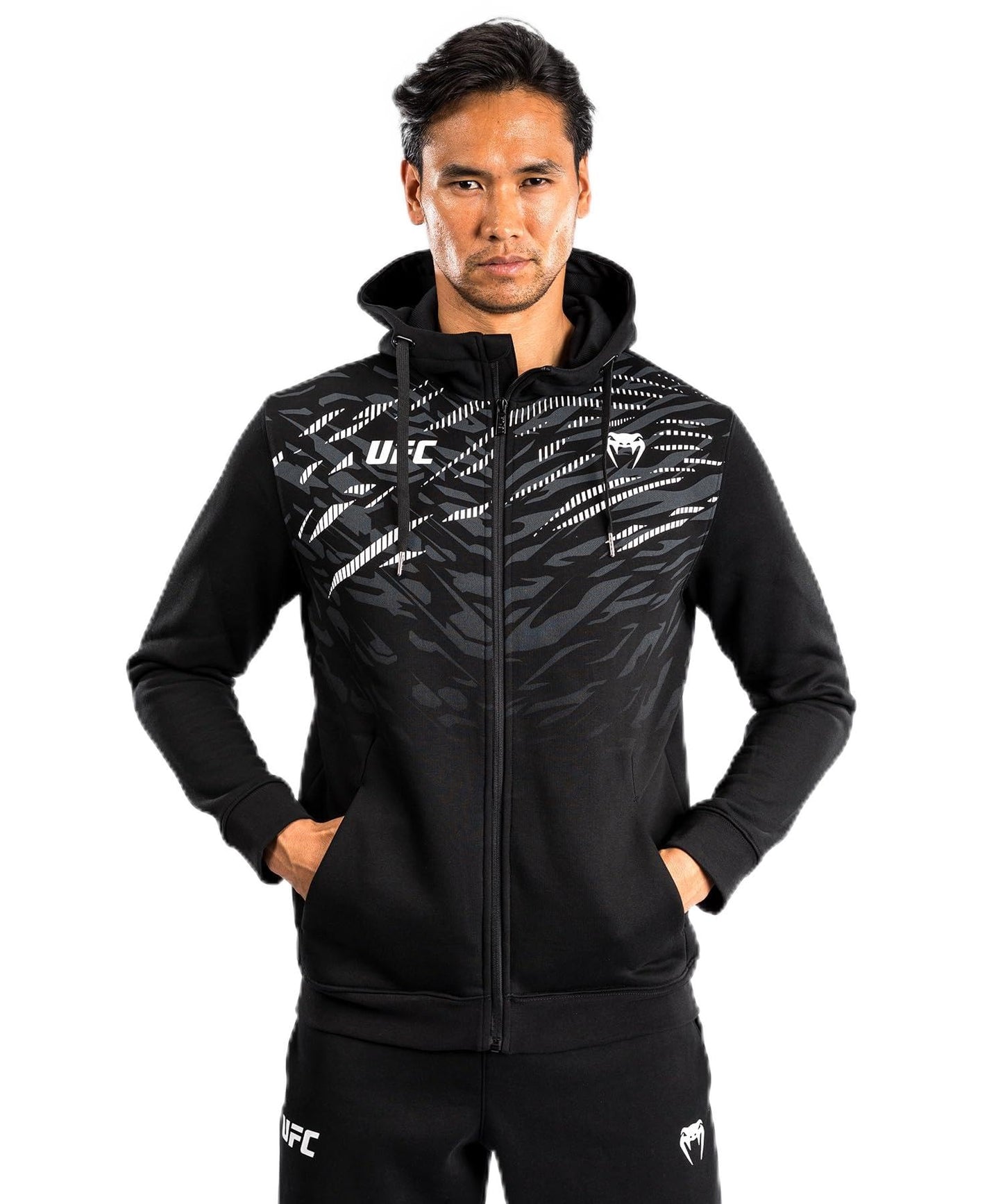 Venum Men's Replica Zip Hoodie, Black