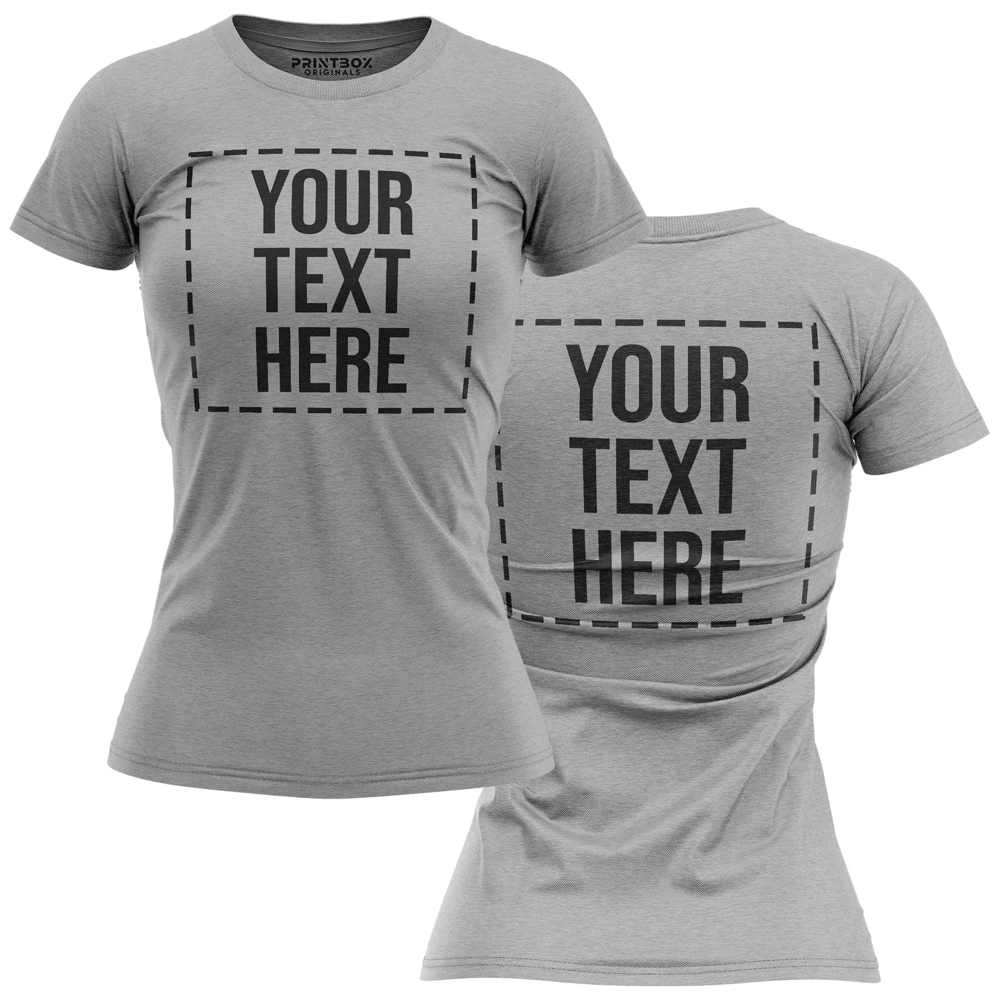 Custom Shirts for Men, Women and Kids, Customized Tshirts, Customize Your Own Shirts, Personalized Front and Back Printing Black