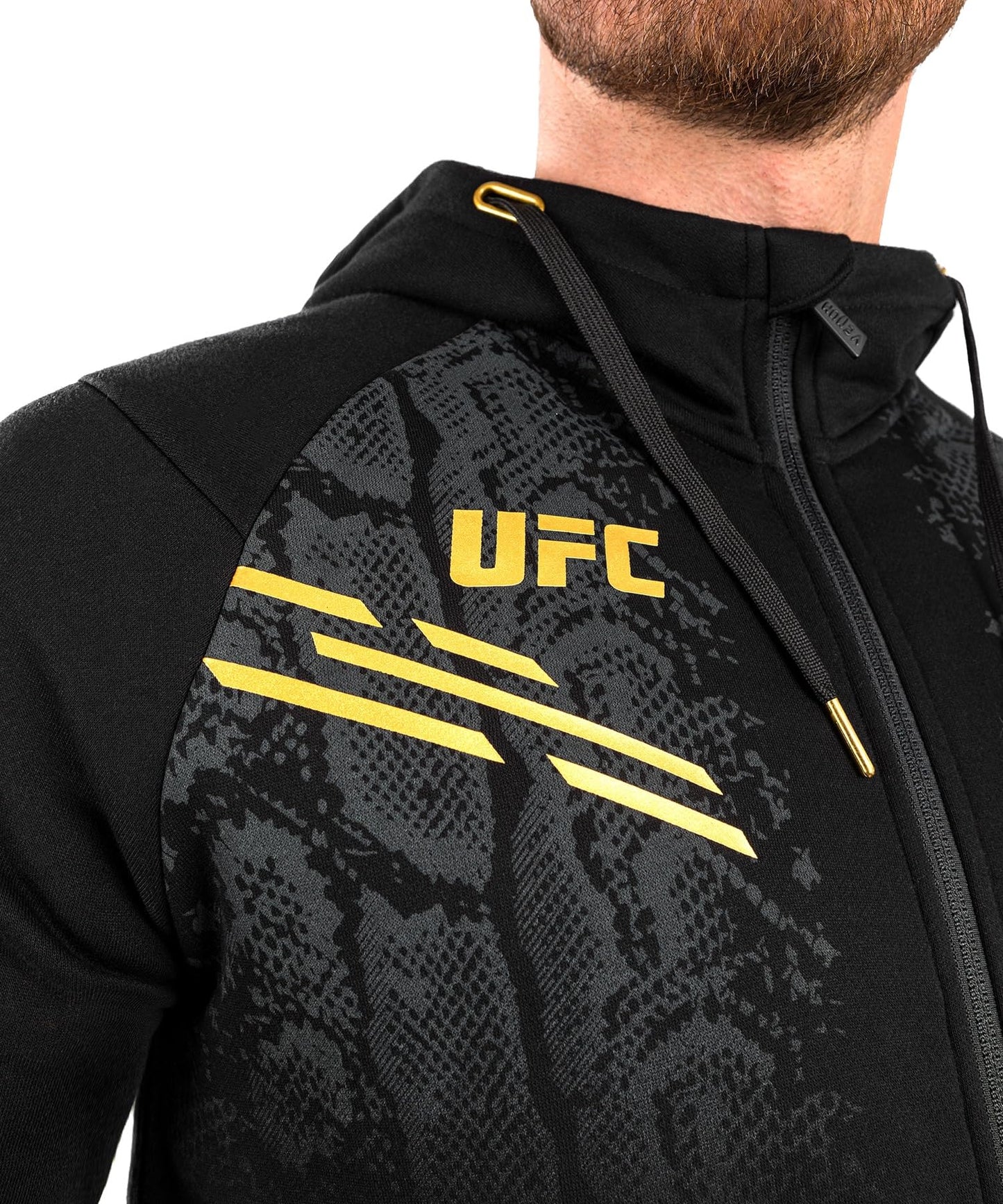 Venum Men's Standard UFC Adrenaline Replica Zip Hoodie, Champion, L